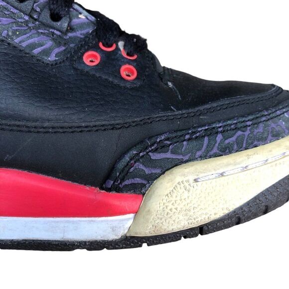 VINTAGE 2012 air jordan 3 retro crimson size 8 - Picture 12 of 16